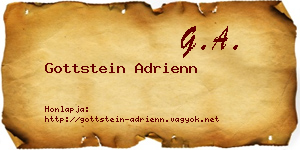 Gottstein Adrienn névjegykártya